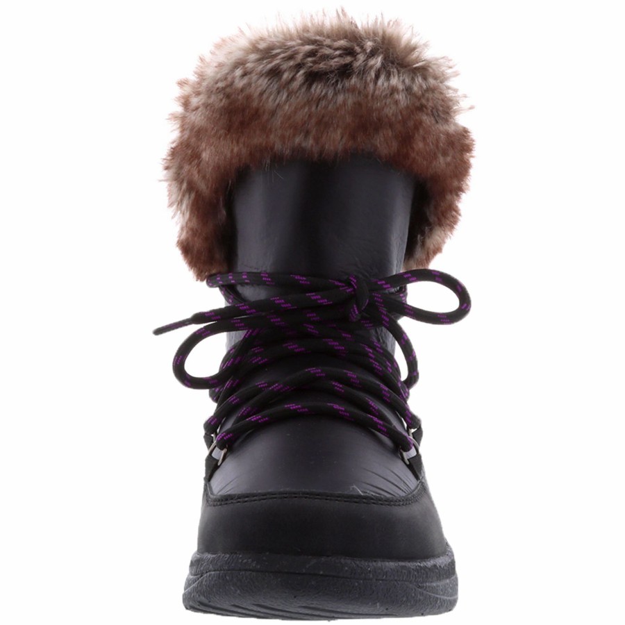 * Lamo Sheepskin Womens Sienna Winter Boots Black Winter Boots