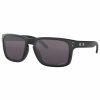 * Oakley Men'S Holbrook Sunglasses With Prizm Grey Lenses Matte Black Polarized Sunglasses