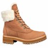 * Timberland Women'S Courmayeur Valley Boots Medium Brown Nubuck Winter Boots