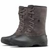 * The North Face Womens Shellista Ii Roll-Down Apres Boots Dark Gull Grey/Phantom Grey Winter Boots