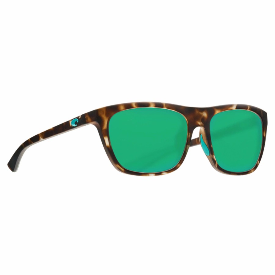 * Costa Del Mar Women'S Cheeca Polarized Sunglasses Matte Shadow/Green Mirror Polarized Sunglasses