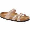 * Birkenstock Womens Franca Soft Footbed Nubuck Leather Sandals Women'S Sandals