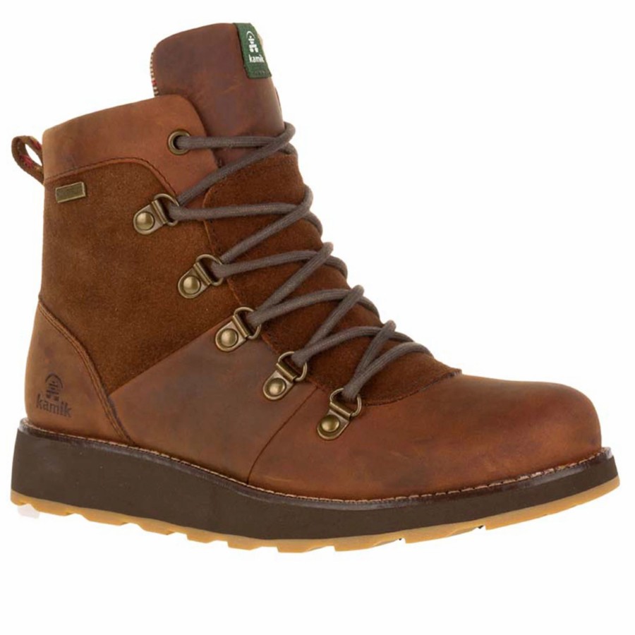 * Kamik Women'S Ariel Lo Winter Boots Cognac Winter Boots