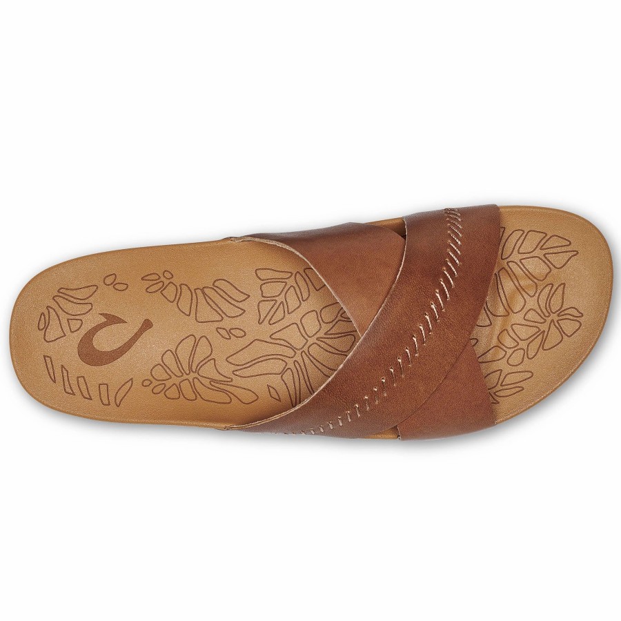 * Olukai Womens Kipe'A 'Olu Sandals Sahara Women'S Sandals