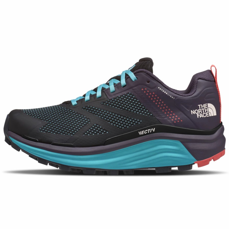 * The North Face Womens Vectiv Enduris Futurelight Trail Running Shoes Dark Eggplant Purple/Transantarctic Blue Trail Running Shoes