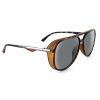 * One By Optic Nerve Govnah Sunglasses Shiny Dark Demi Polarized Sunglasses