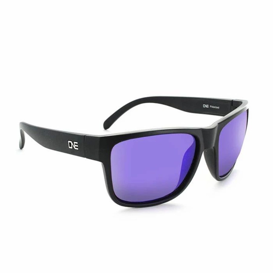 * One By Optic Nerve Kingfish Sunglasses Matte Black Polarized Sunglasses