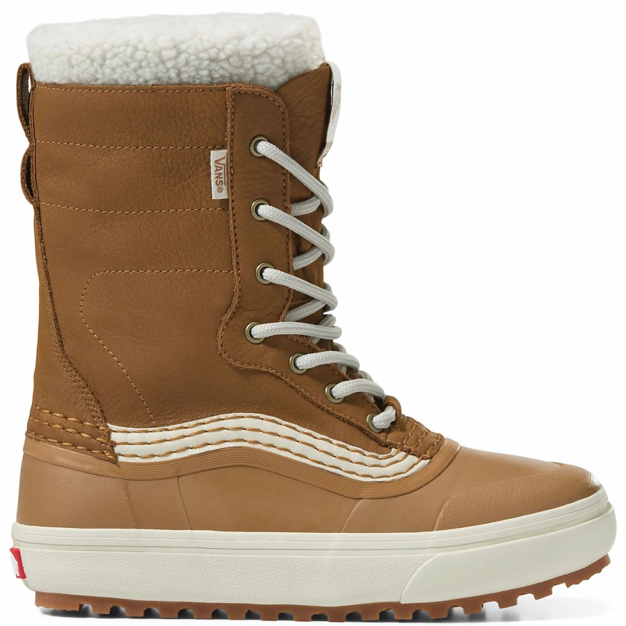 * Vans Womens Standard Zip Snow Mte Boots Chipmunk/Marshmallow Winter Boots