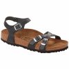 * Birkenstock Womens Kumba Oiled Leather Sandals Black Women'S Sandals