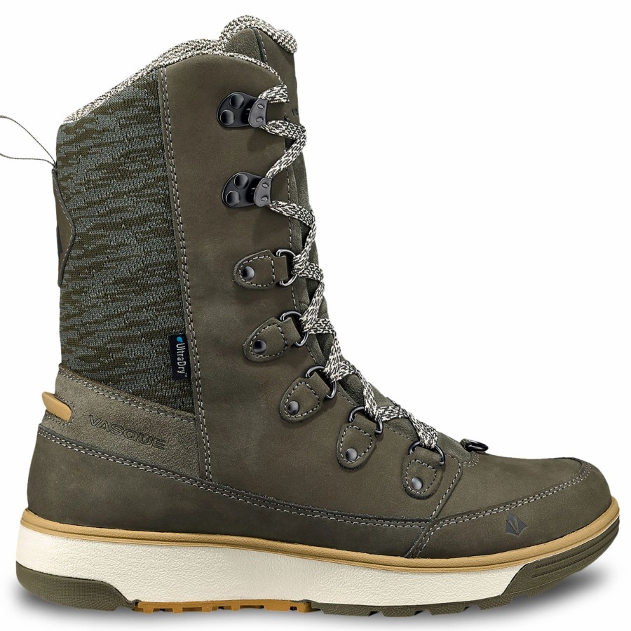 * Vasque Women'S Laplander Ultradry Winter Boots Olive Winter Boots