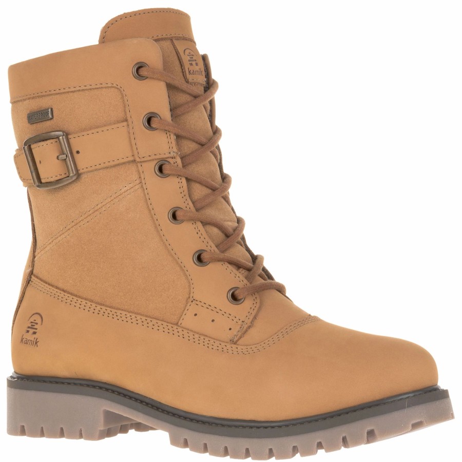 * Kamik Womens Rogue Mid Winter Boots Tan Winter Boots